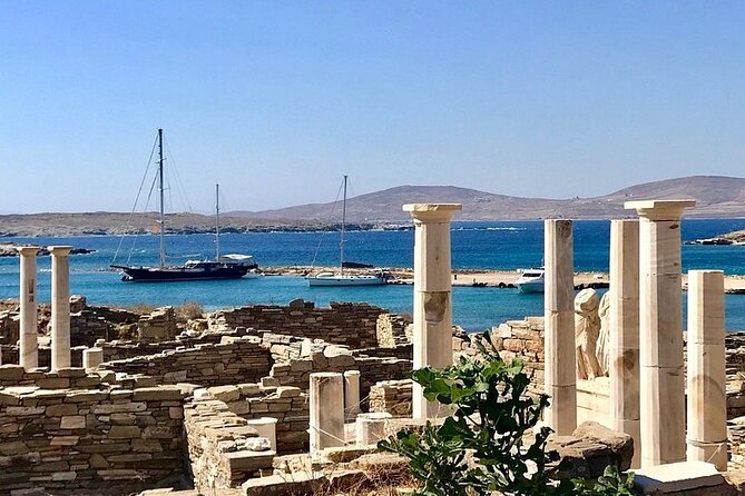 Mykonos Sail Cruise to Rhenia, Guided Tour of Delos, Lunch&Drinks - Why this cruise works so well in one Mykonos day