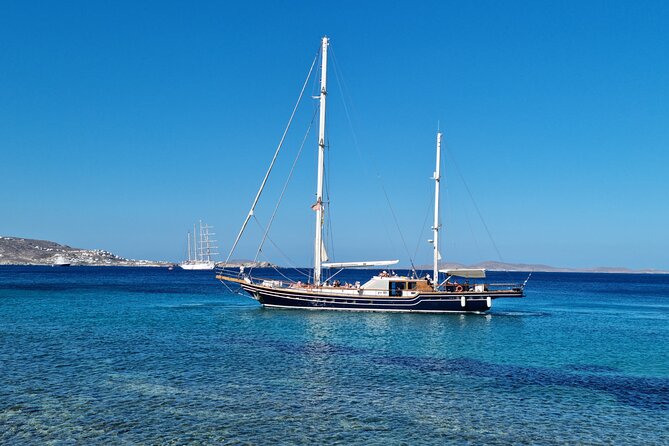 Mykonos Sail Cruise to Rhenia, Guided Tour of Delos, Lunch&Drinks - Onboard lunch and drinks