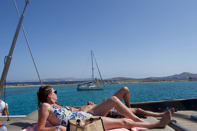 Mykonos Sail Cruise to Rhenia, Guided Tour of Delos, Lunch&Drinks - The return sail to Mykonos