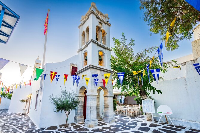 Mykonos Small Group Tour for Cruise Passengers — Port Pickup - Ano Mera and Panagia Tourliani