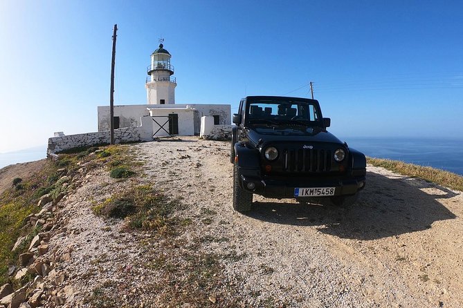 Mykonos Wild Experience Tour - Armenistis Lighthouse and the northwest coast