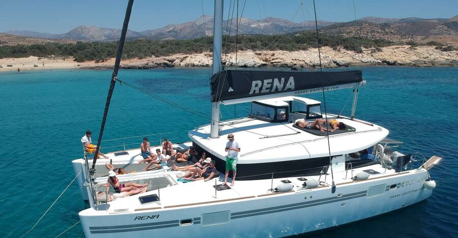 Naxos: Catamaran Cruise with Swim Stops, Food, and Drinks - What lunch and drinks are really like onboard