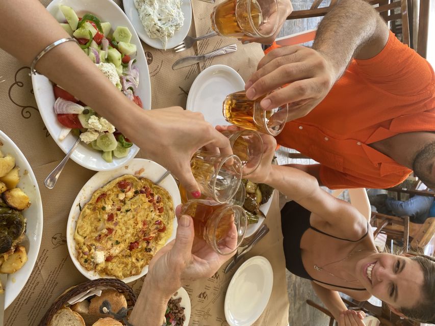 Naxos: Half-Day Cooking Class at Basiliko Family Tavern - A short walk toward the river
