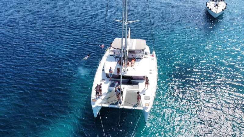 Naxos: Naxos Catamaran Sailing Cruise with Lunch and Drinks - What the Catamaran Day Feels Like