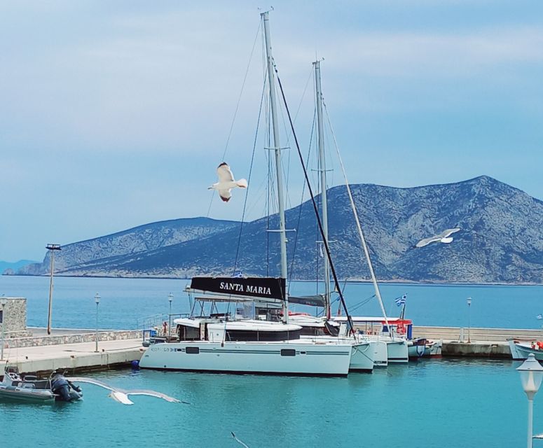 Naxos: Naxos Catamaran Sailing Cruise with Lunch and Drinks - How Wind Can Change the Plan