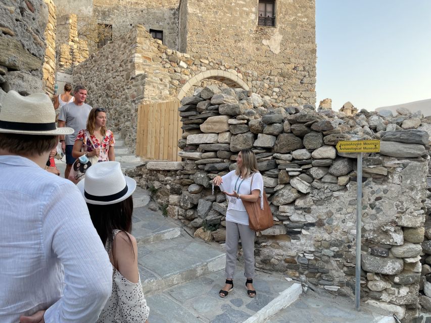 Naxos: Old Town, Castle & Portara Guided Sunset Tour - Inside the Venetian Castle