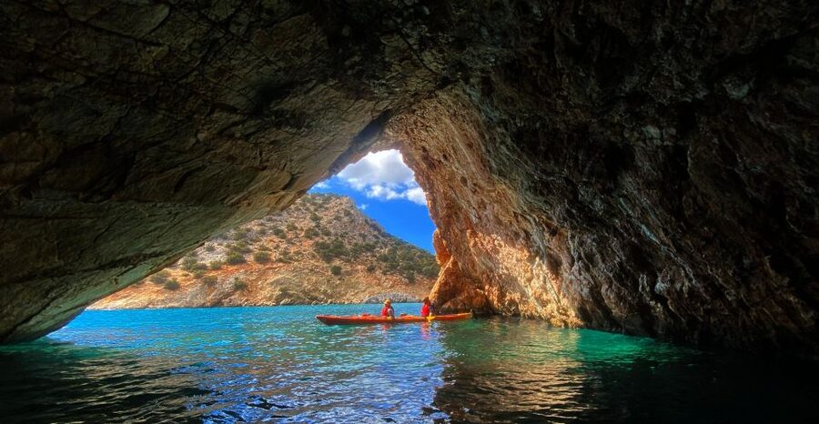 Naxos: Rhina Cave and Coastline Sea Kayaking Tour - Key points to know before booking