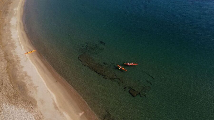 Naxos: Rhina Cave and Coastline Sea Kayaking Tour - Pickup, group size, and the practical details