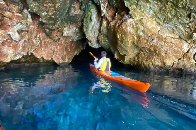 Naxos: Rhina Cave Sea Kayaking Tour - Snorkeling around Rhina Cave