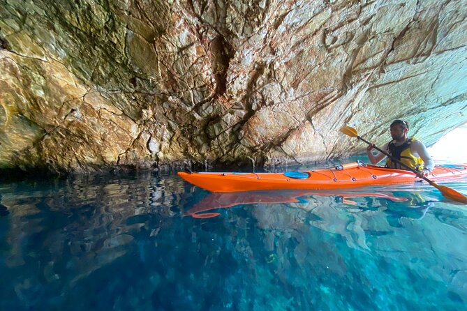 Naxos: Rhina Cave Sea Kayaking Tour - What happens when the wind changes the plan