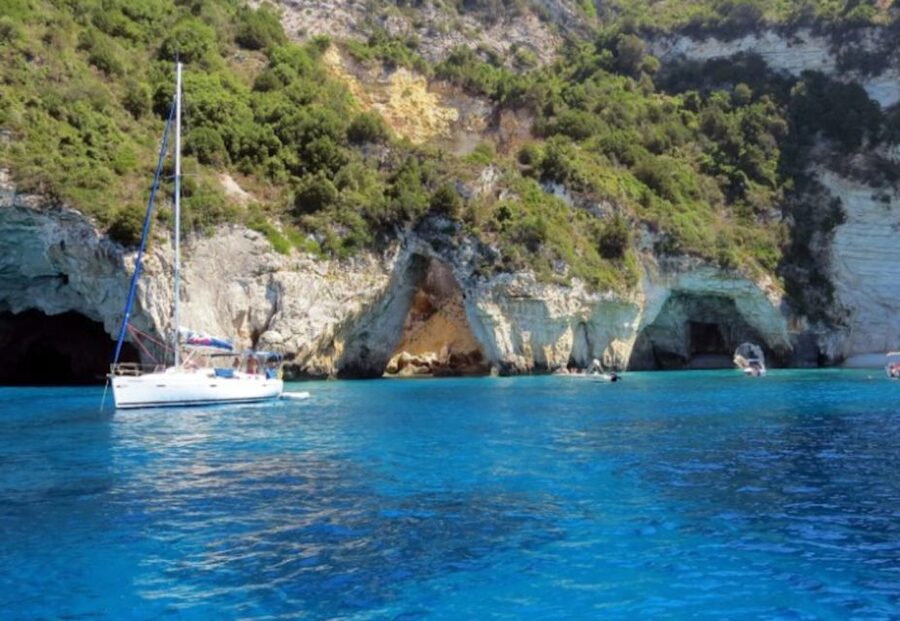 Nydri: Full-Day Sailing Cruise with Swim Stops & Meal - The final stretch may include real sailing