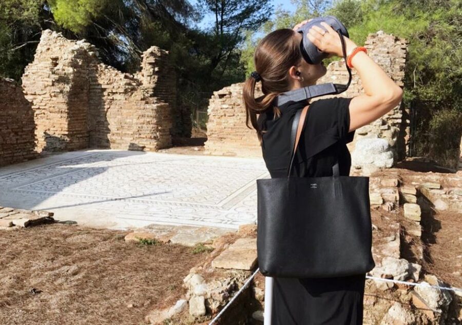 Olympia: Tour with Virtual Reality and Audio - Temple of Zeus and the lost colossus