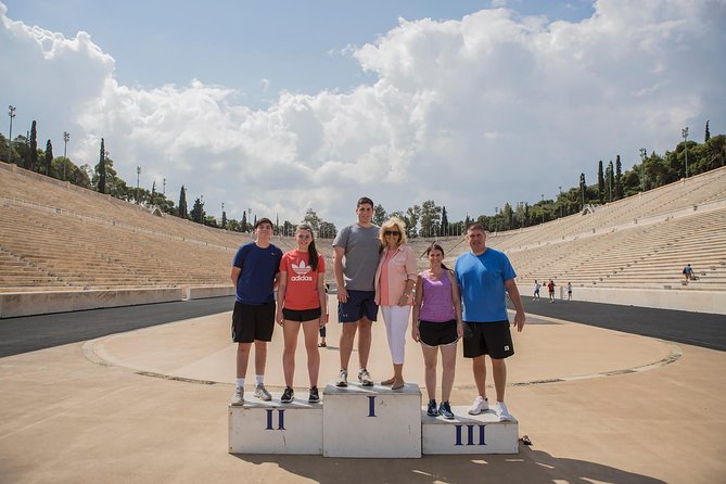Olympic Games Small-Group Workout and Race in Athens - Learning javelin, discus, shot put, and long jump