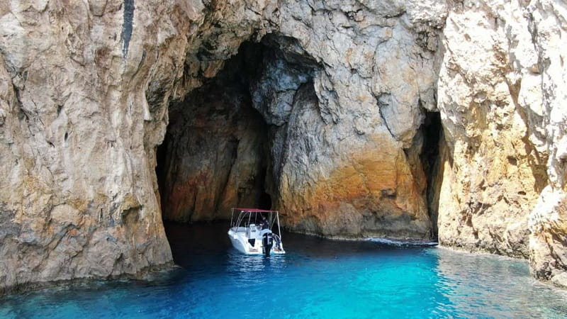 Paleokastritsa: Paradise, Yali Beach, & Blue Caves Boat Tour - A fast start from Alipa Port in Paleokastritsa
