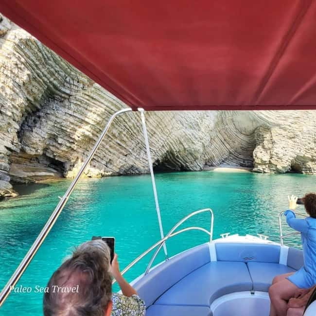 Paleokastritsa: Paradise, Yali Beach, & Blue Caves Boat Tour - What to bring for a practical swim trip