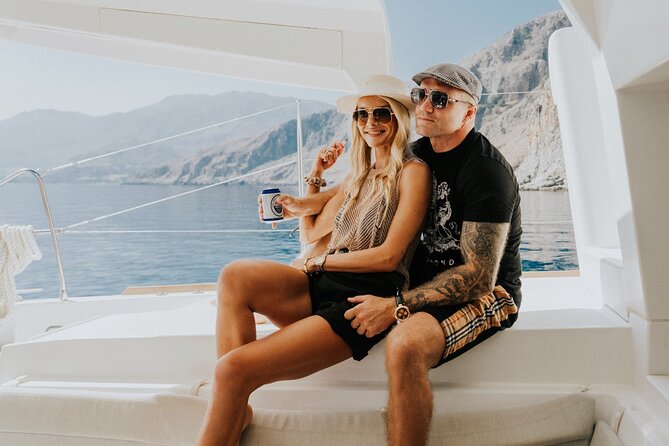 Panormo: Luxury Catamaran Cruise with Lunch & Open Bar - Gourmet Snacks Before Lunch