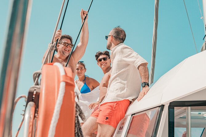 Panormo: Luxury Catamaran Cruise with Lunch & Open Bar - What the Crew Adds to the Day