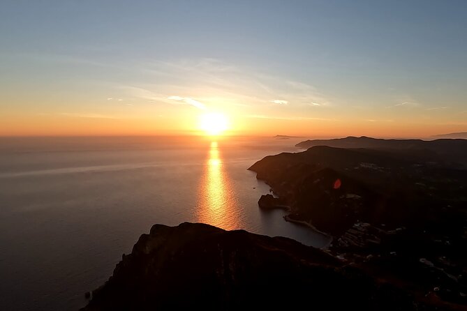 Paramotor Trike Flight at Corfu - Paleokastritsa from the air