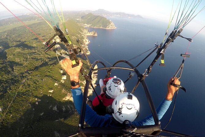 Paramotor Trike Flight at Corfu - Transport, timing, and cruise-ship planning