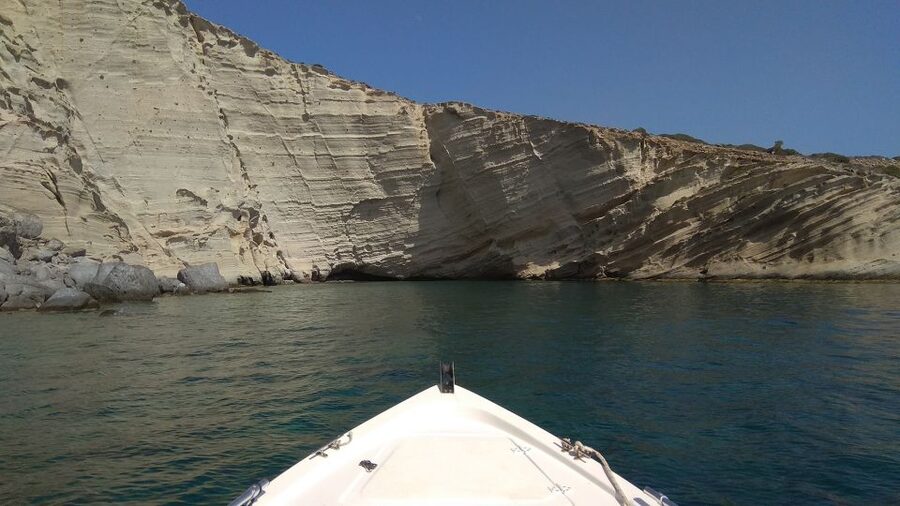 Paros: Full-Day Small Boat Rental with Self-Driving - Caves, Tripiti, and Spilia Fano