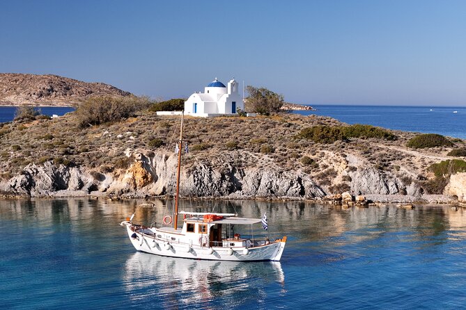 Paros Half Day Boat Tour from Naoussa port and Bay . - Agia Kali: a small island inside Naoussa Bay