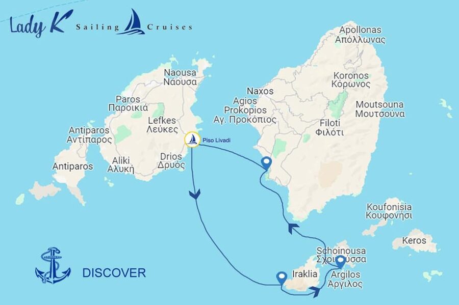 Paros: Iraklia, Schinoussa, & Naxos Sailing Tour with Lunch - Key points to know before booking