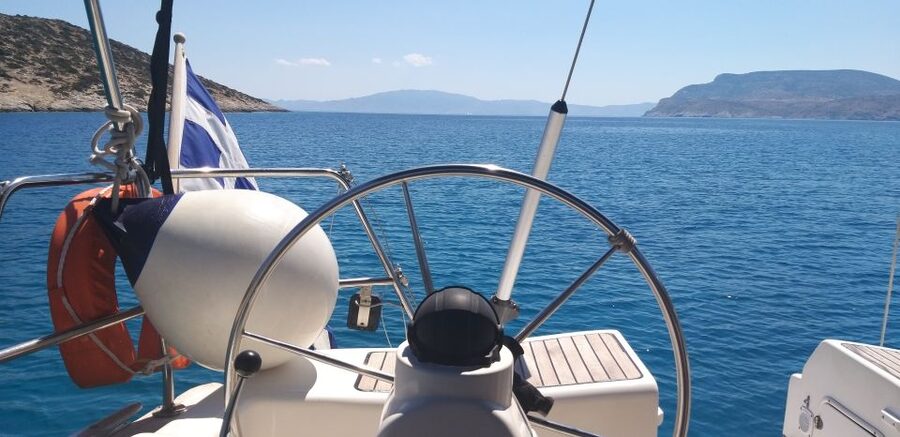 Paros: Iraklia, Schinoussa, & Naxos Sailing Tour with Lunch - Leaving Piso Livadi for a day on the Aegean