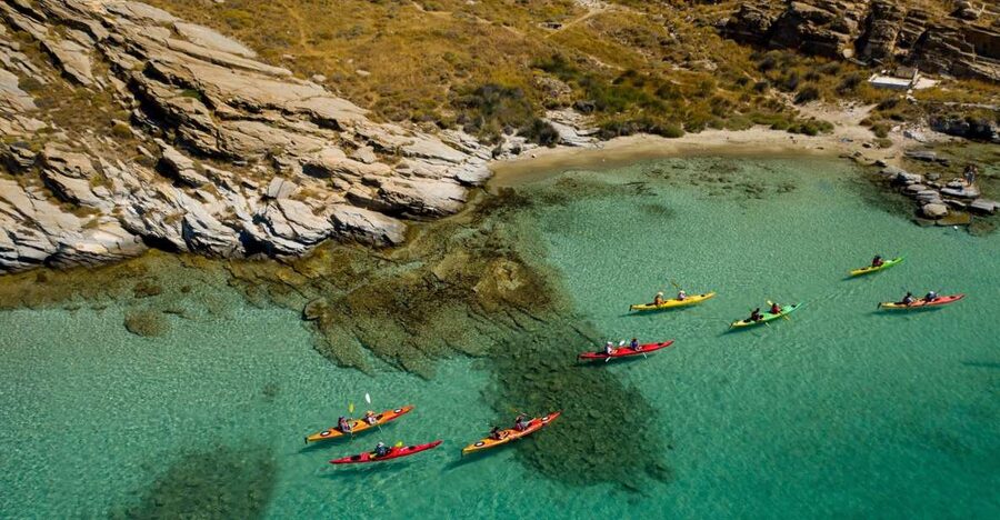 Paros: Sea Kayak Trip with Snorkeling and Snack or Picnic - The picnic is more than a snack