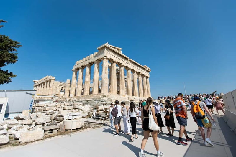Parthenon & Acropolis Museum with Audio or Live Tour Option - Using the audio tour without losing your freedom