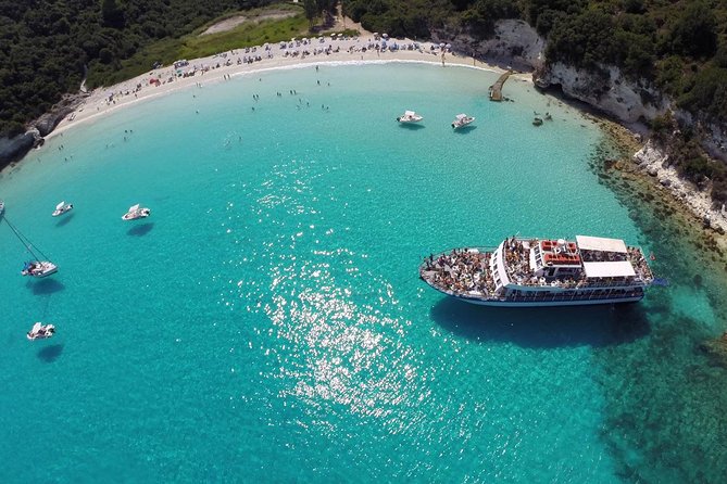Paxos Antipaxos Blue Caves Cruise from Corfu - The return journey has a party feel