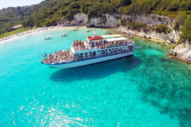 Paxos Antipaxos Blue Caves (Lakka Village) from Corfu - Hotel transfers and getting to the port