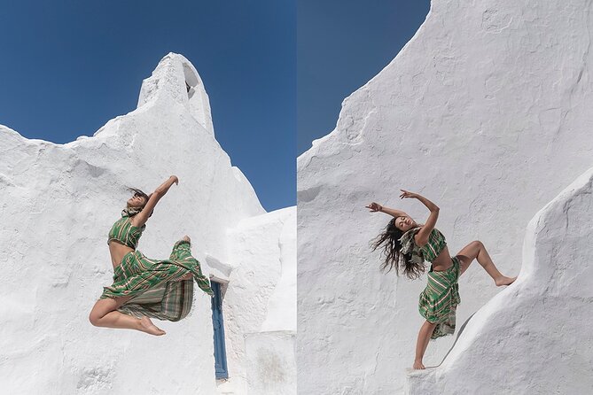 Photography Session in Mykonos - The Windmills: Mykonos’s classic first frame