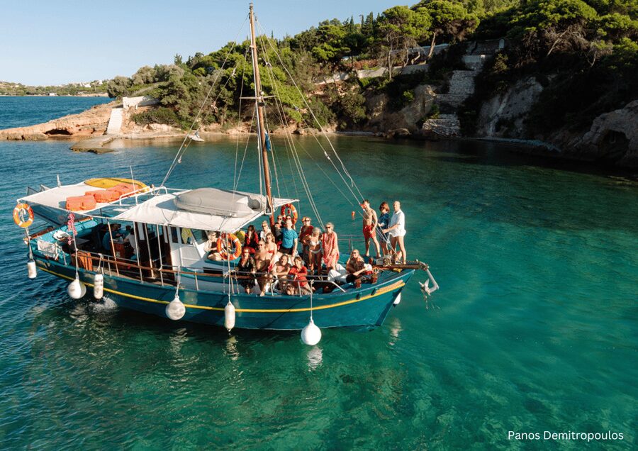 Porto Rafti: Athens East Attica Hidden Gems Cruise - The Sunken Sea Cave and Blue Lagoon