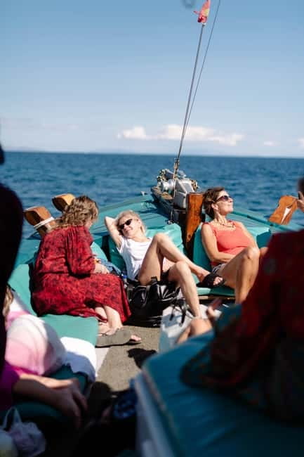 Porto Rafti: Athens East Attica Hidden Gems Cruise - Snacks, drinks, shade, and music on deck