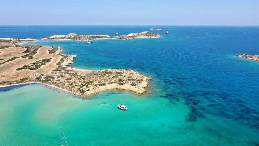 Pounta: Paros & Antiparos Cruise, Swimming & Seafood Lunch - Psaralki Antiparos and the return to Pounta