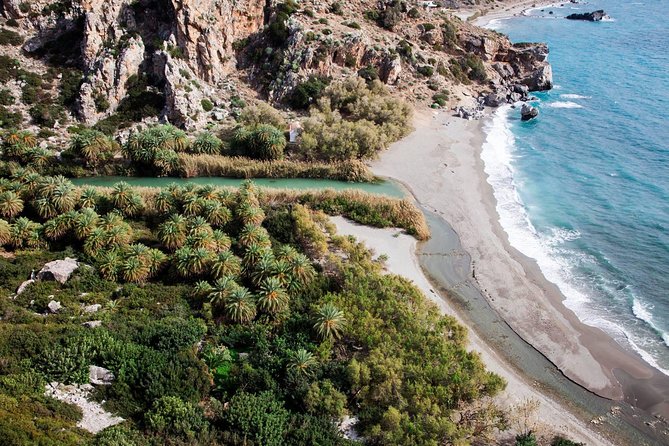 Preveli Beach and Plakias Full-Day Trip From Rethymno - Coach travel, pickup, and group size