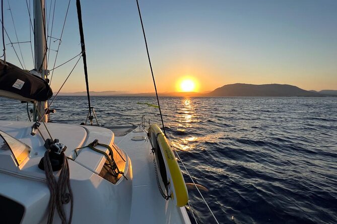 Private CATAMARAN daytrip - Lindos/ Rhodos with Lunch and drinks - Setting out from Lardos at 10:30 a.m.