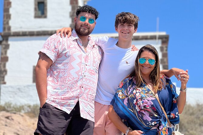Private Customized Santorini Land Tour with a Local Driver - Perissa is the place to add beach time