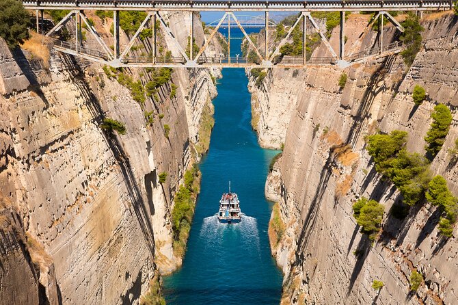 Private Luxury Biblical Tour: Apostle Paul in Athens & Corinth - Crossing the Corinth Canal at the Isthmus