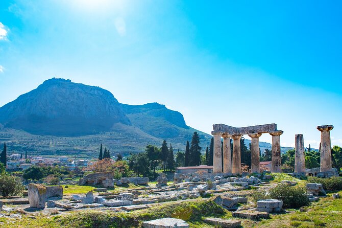 Private Luxury Biblical Tour: Apostle Paul’s Footsteps – Corinth - The Temple of Apollo and Corinth before Paul
