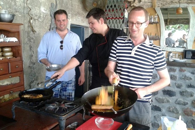 Private Santorini Cooking Class & Wine Tasting Tour - What the $543.06 price means