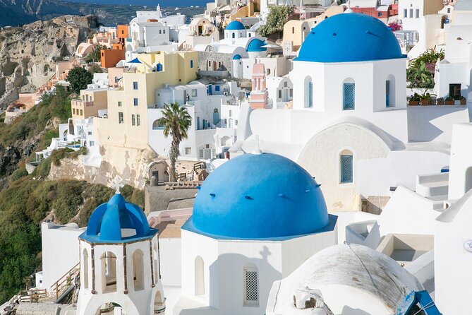 Private Santorini Sightseeing Tour – Customizable,Cruise Friendly - Firostefani and the Three Bells of Fira
