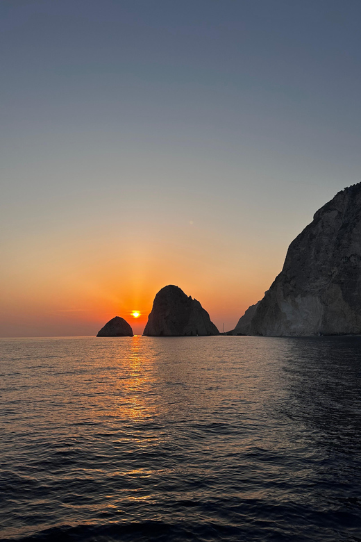 Private Sunset Cruise at Mizithres - Keri, sea caves, and the rock formations near Oasis Beach