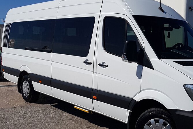 Private Transfer from-to Santorini airport to-from anywhere in Santorini Island - A calm landing at Santorini Airport
