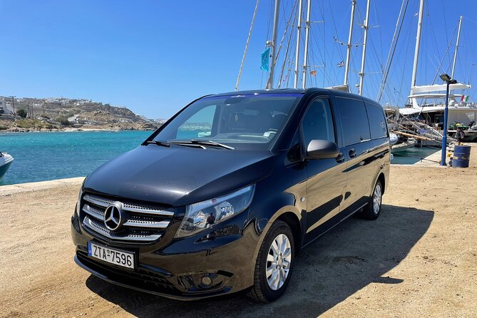 Private Transfer Service All Around Mykonos Island - 1 WAY - Price and what you receive for it