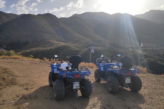 Quad ATV Safari from Georgioupolis Area - From Georgioupolis toward the Cretan hills
