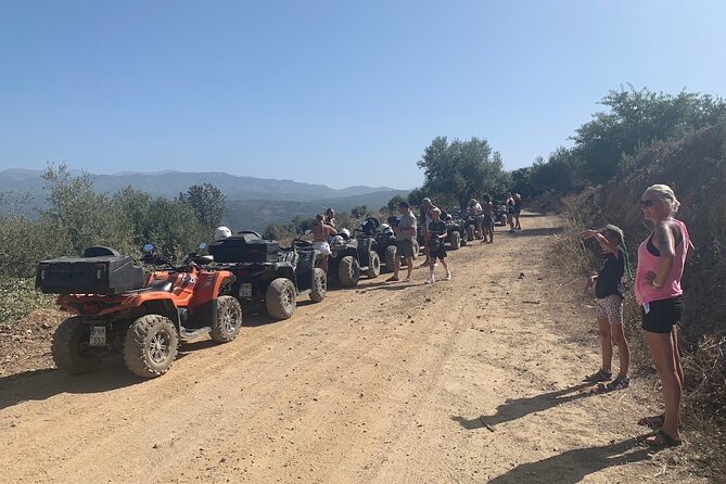 Quad Safari from Platanias of Chania - Afrata: countryside, trees, and sea views