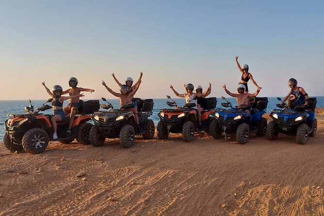 Quad Safari Off-Road Evening Tour - The dusty finish near Malia’s Minoan palace