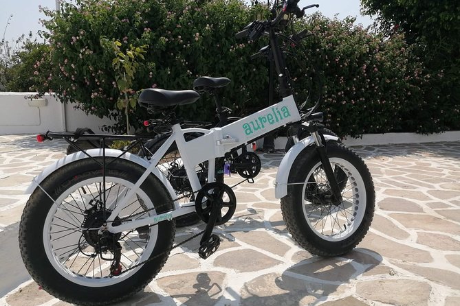 Rent an Aurelia e-assist bike and explore Naxos! - Picking up the Aurelia e-assist bike