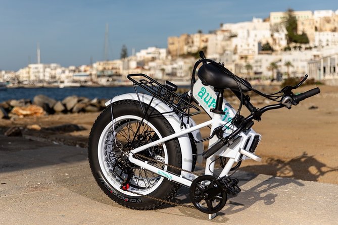 Rent an Aurelia e-assist bike and explore Naxos! - How the bike feels on the road